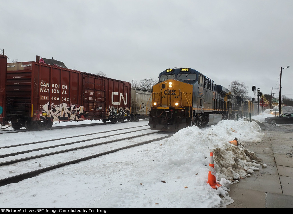 CSX 3095, 418 &amp; 784